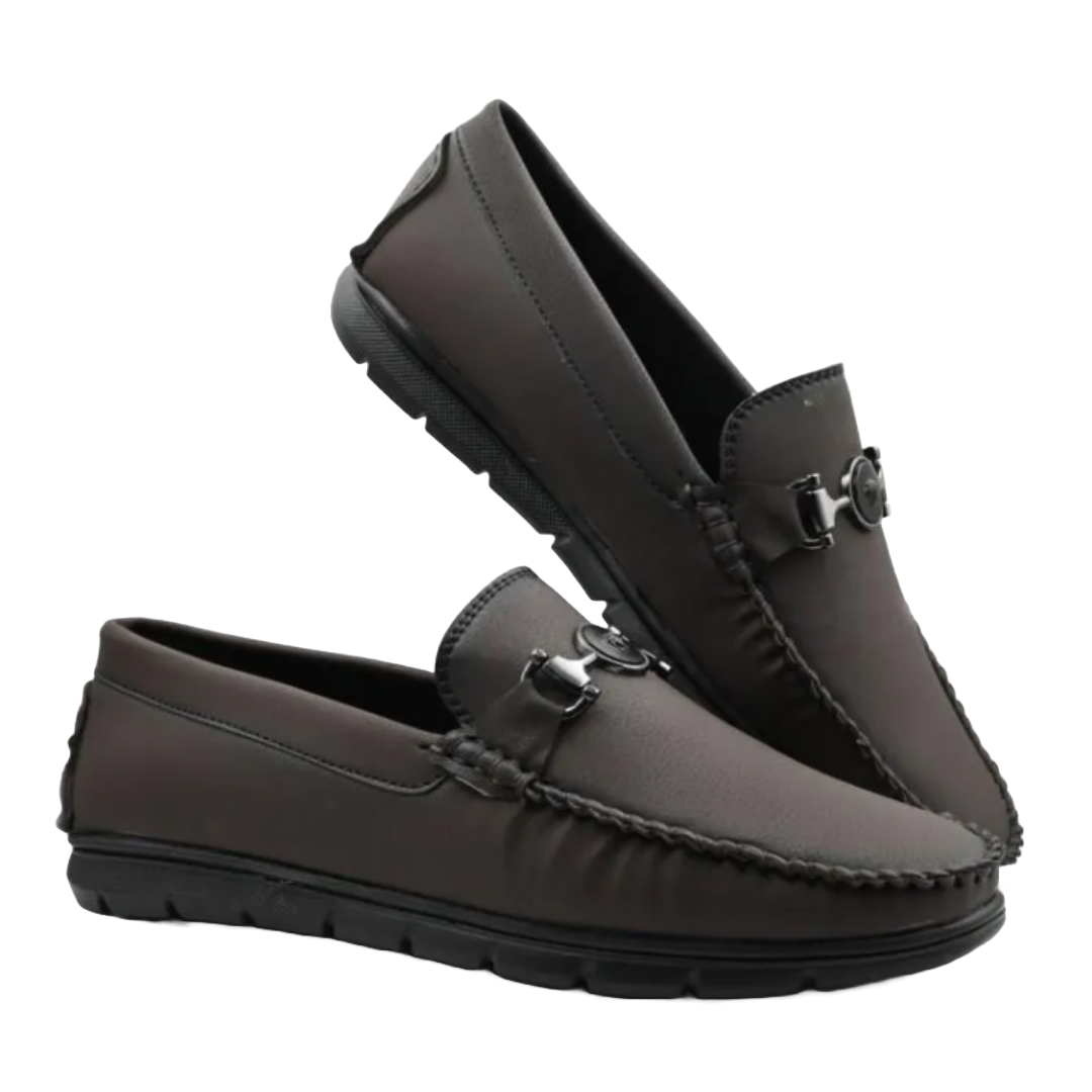 Jubleeo Casual Matte Brown Loafer For Men