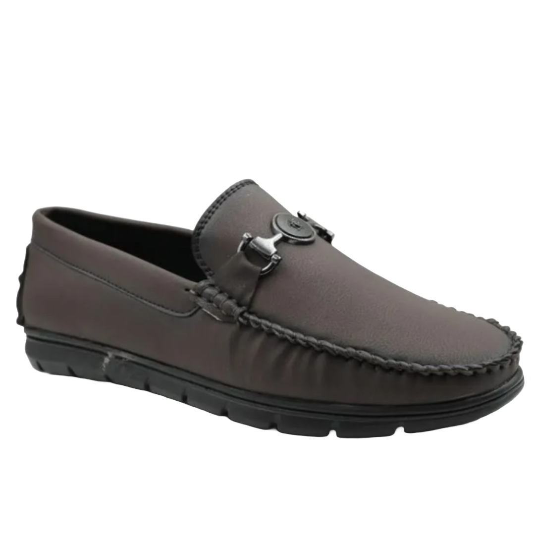 Jubleeo Casual Matte Brown Loafer For Men
