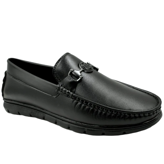 Jubleeo Casual Black Loafer For Men