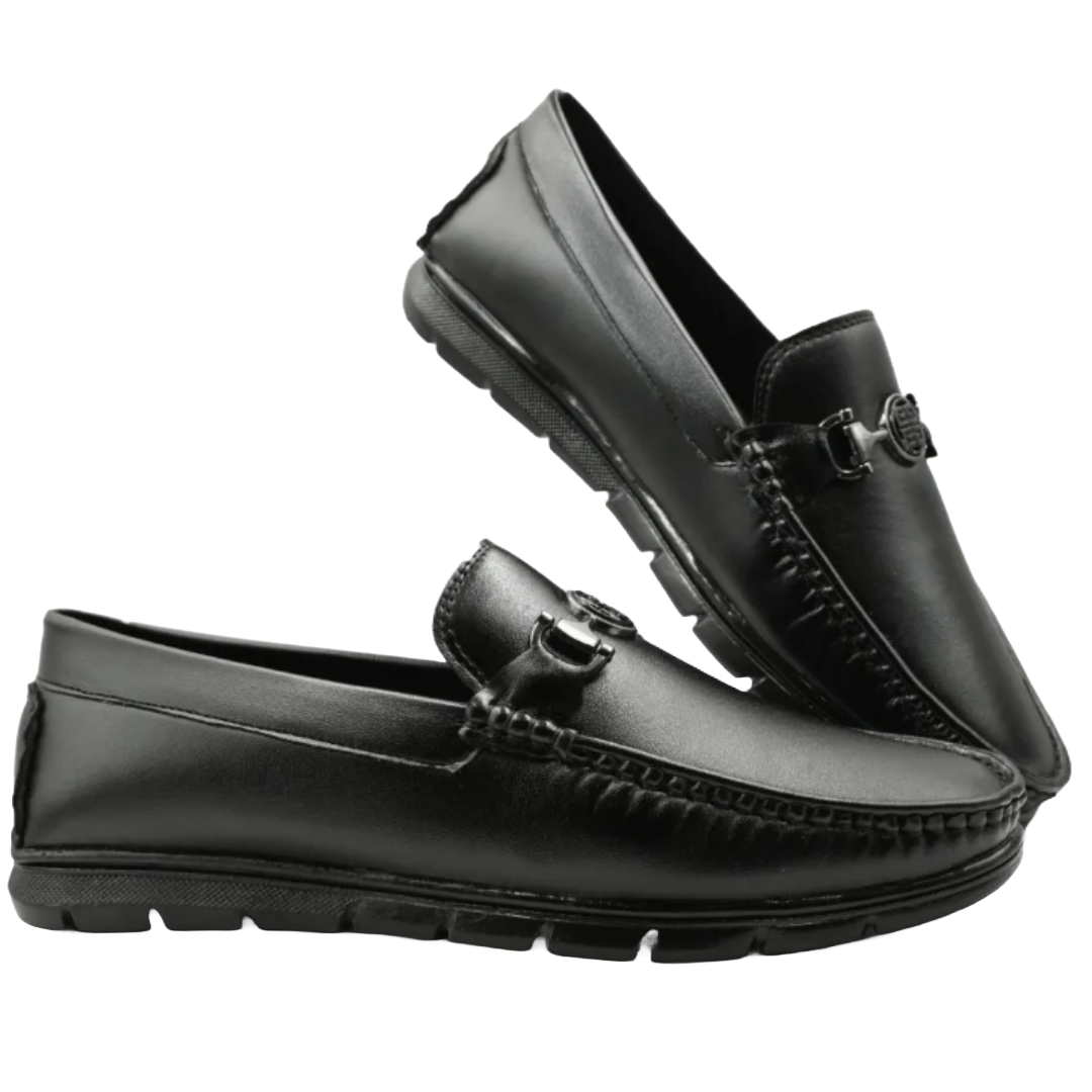 Jubleeo Casual Black Loafer For Men