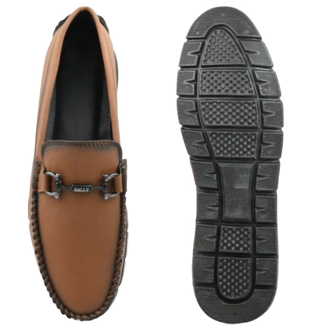 Jubleeo Casual Matte Tan Loafer For Men