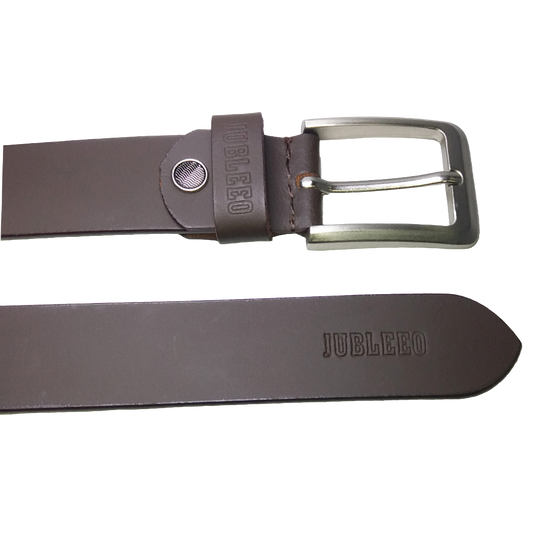 Jubleeo Leather Brown Mens Belt