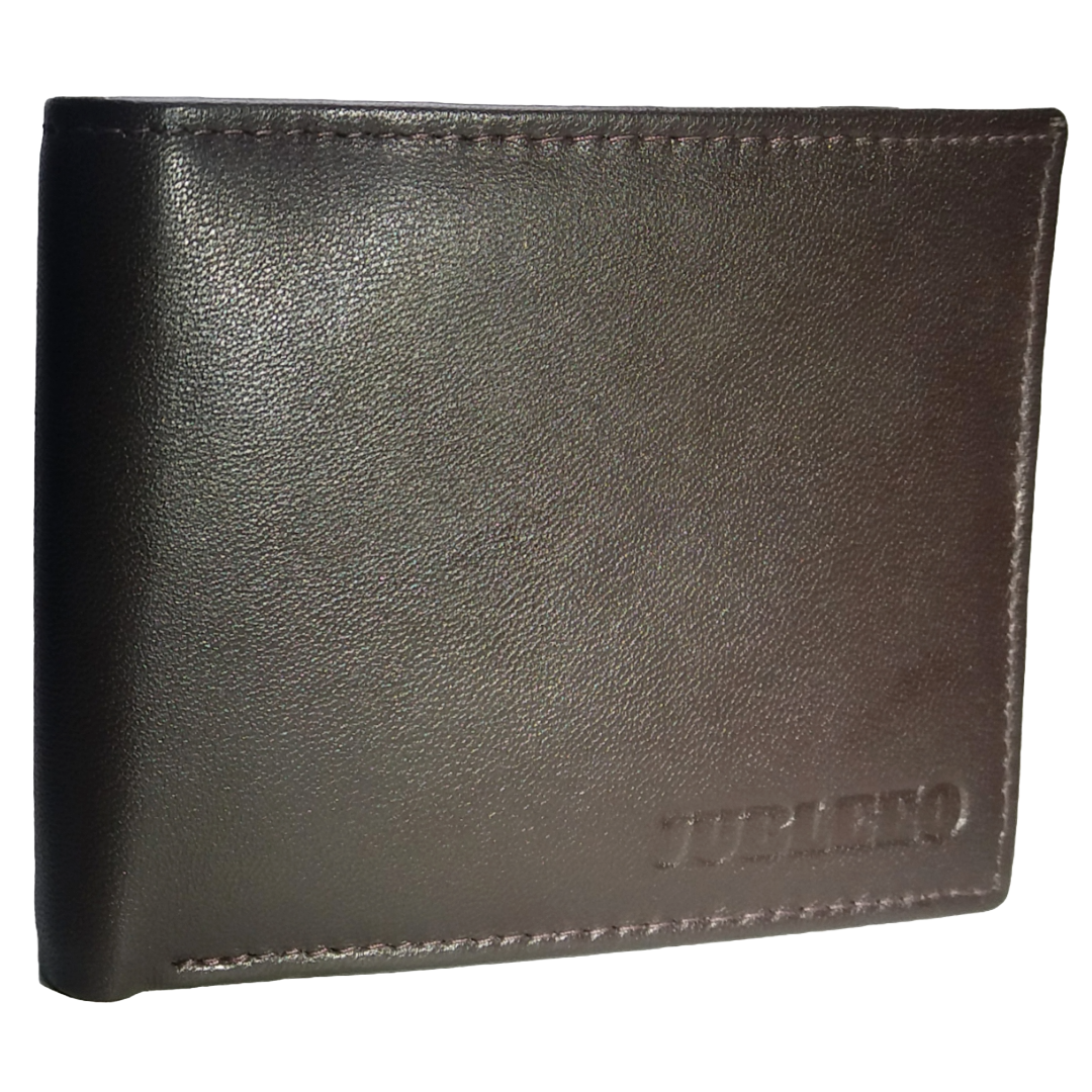 Jubleeo Leather Soft Brown Pocket Mens Wallet