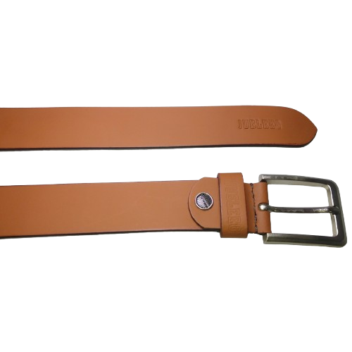 Jubleeo Leather Matte Black Mens Belt