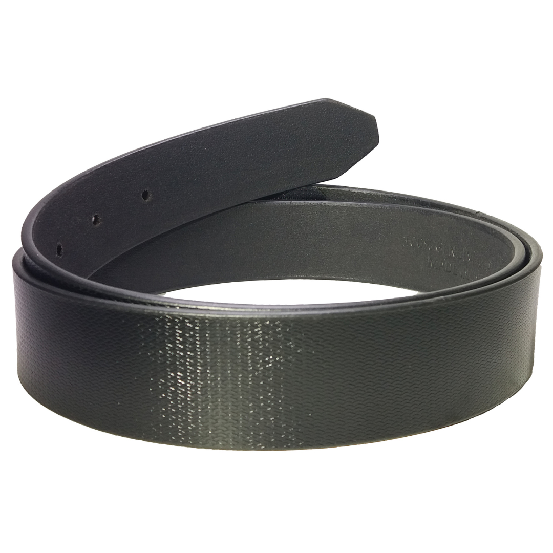 Jubleeo Leather Formal Black Mens Belt