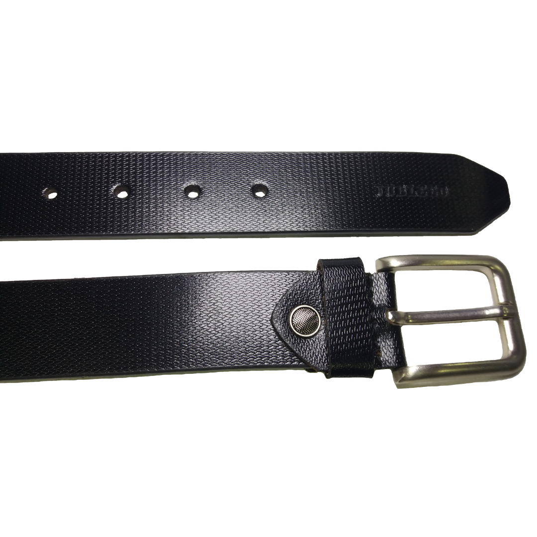 Jubleeo Leather Formal Black Mens Belt