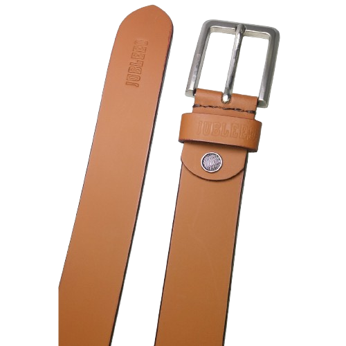 Jubleeo Leather Matte Black Mens Belt