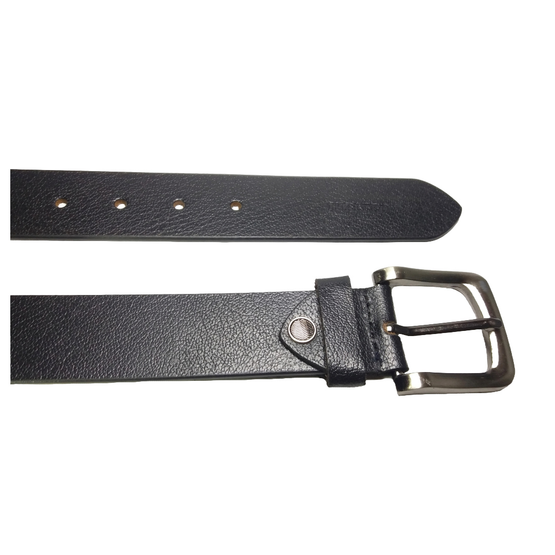 Jubleeo Leather Casual Black Mens Belt