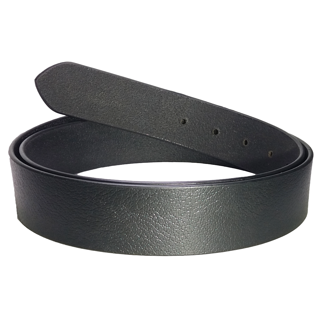 Jubleeo Leather Casual Black Mens Belt