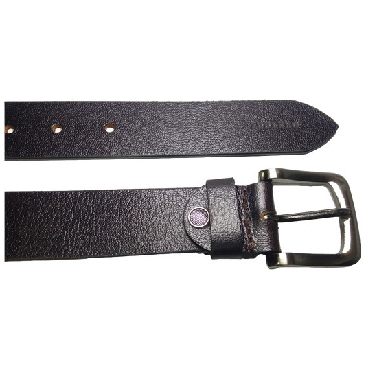 Jubleeo Leather Casual Brown Mens Belt