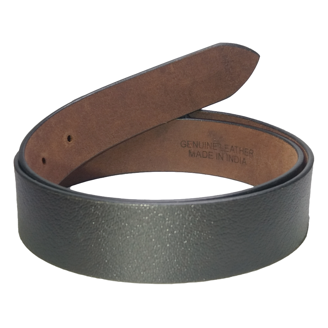 Jubleeo Leather Casual Brown Mens Belt