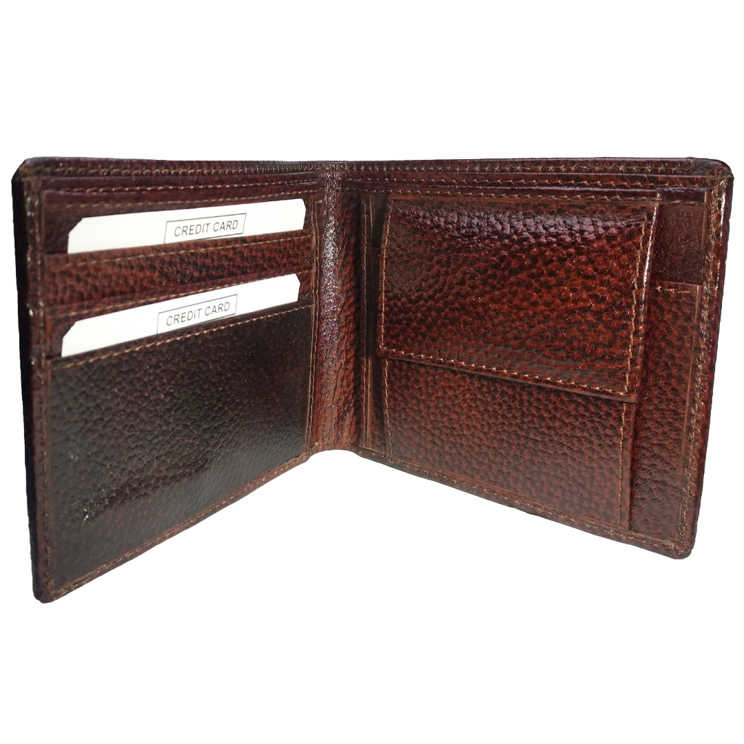 Jubleeo Leather Brown Pocket Mens Wallet