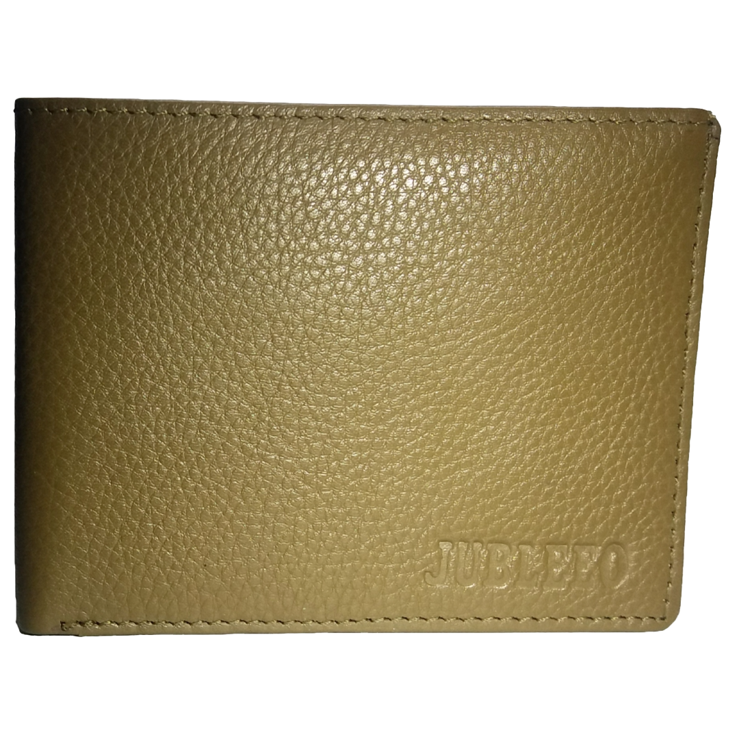 Jubleeo Leather Green Pocket Mens Wallet