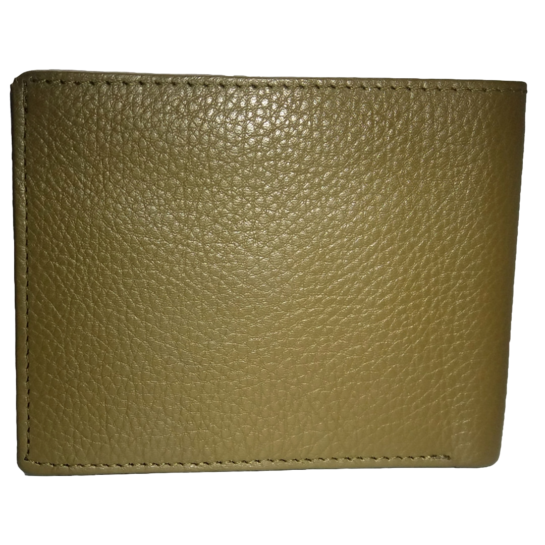 Jubleeo Leather Green Pocket Mens Wallet
