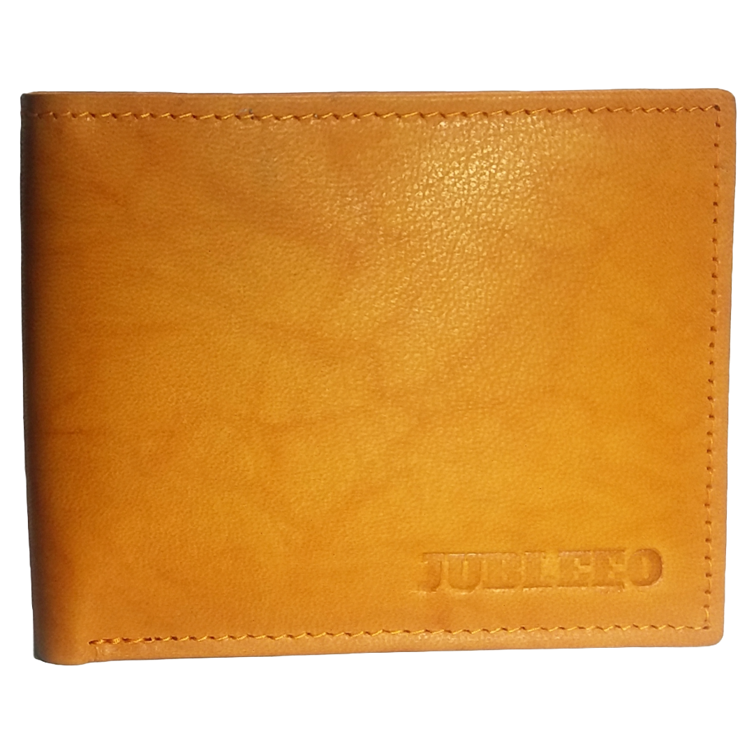 Jubleeo Leather Soft Tan Pocket Mens Wallet