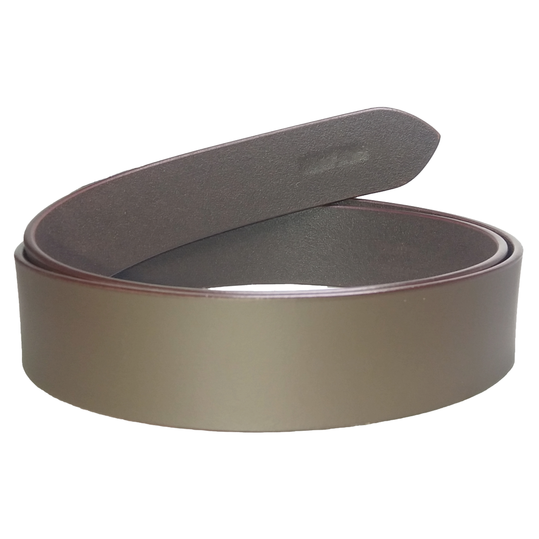 Jubleeo Leather Casual Matte Brown Mens Belt