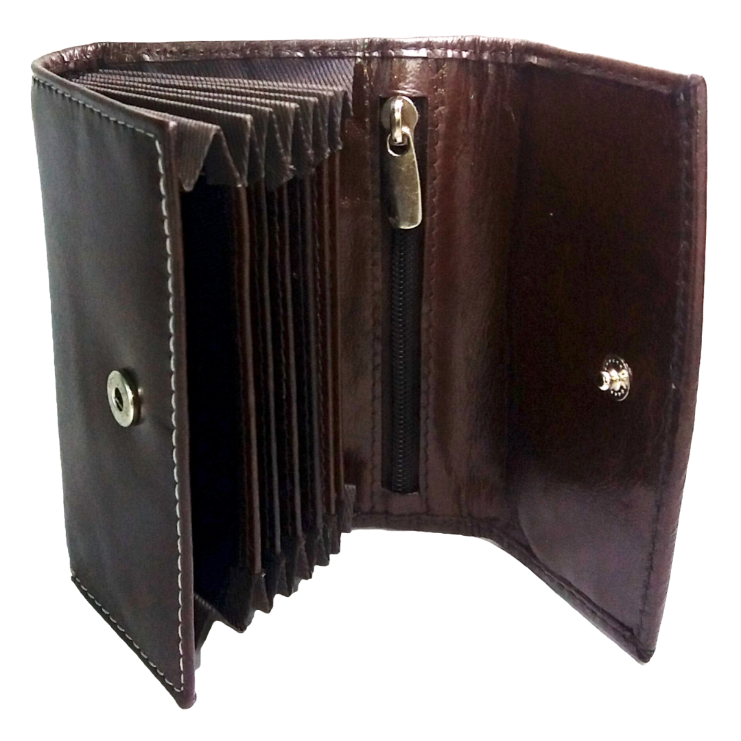 Jubleeo Leather Brown Card Holder For Men
