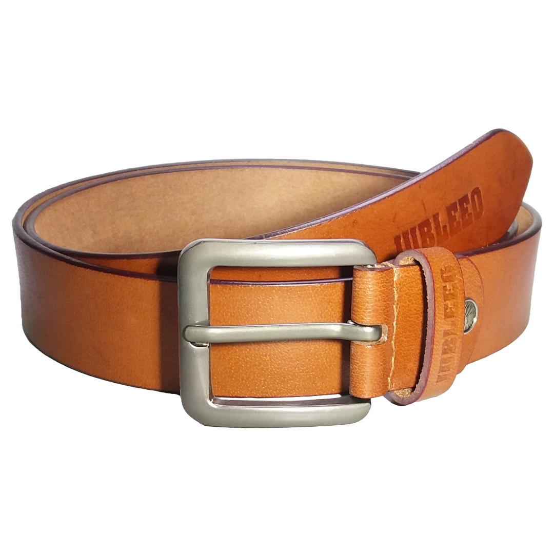Jubleeo Leather Tan Mens Belt
