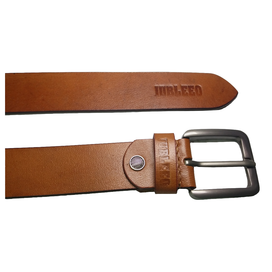Jubleeo Leather Tan Mens Belt