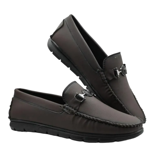 Jubleeo Casual Matte Brown Loafer For Men
