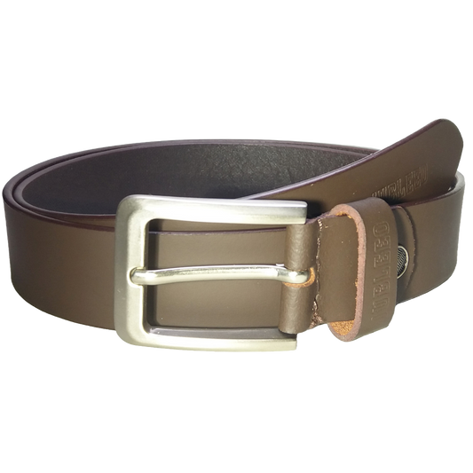 Jubleeo Leather Brown Mens Belt