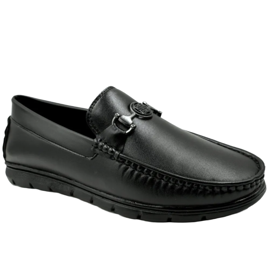 Jubleeo Casual Black Loafer For Men