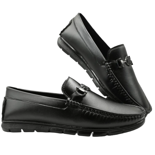 Jubleeo Casual Black Loafer For Men