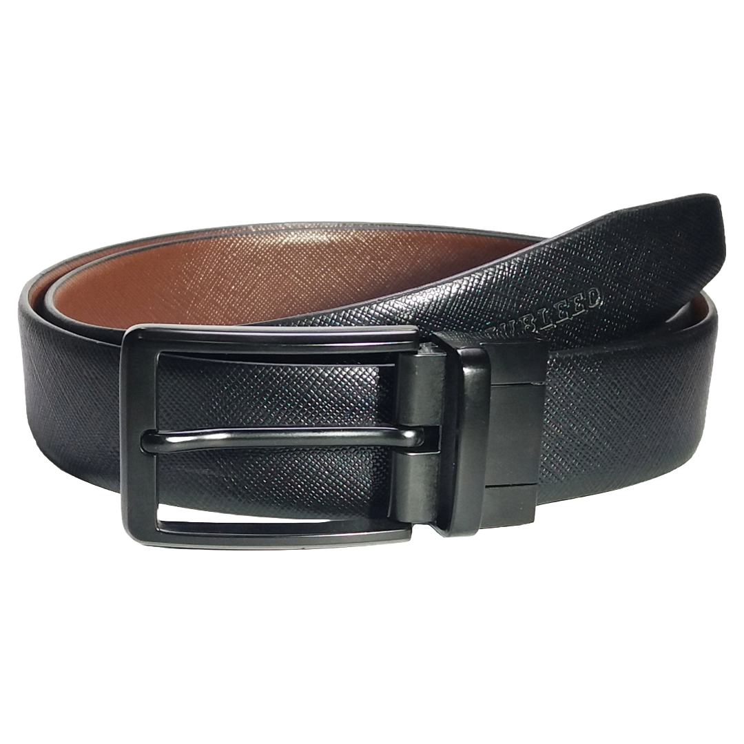 Jubleeo Reversible Black Mens Belt