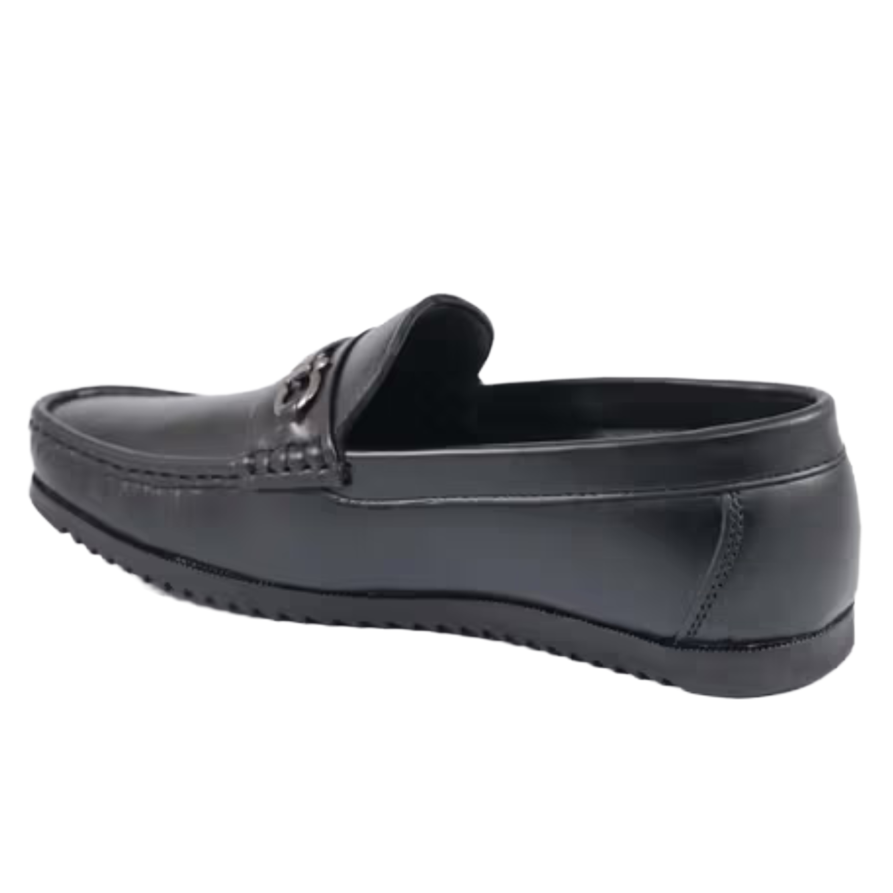 Jubleeo Leather Buckle Loafers For Men