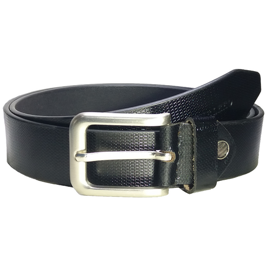 Jubleeo Leather Formal Black Mens Belt
