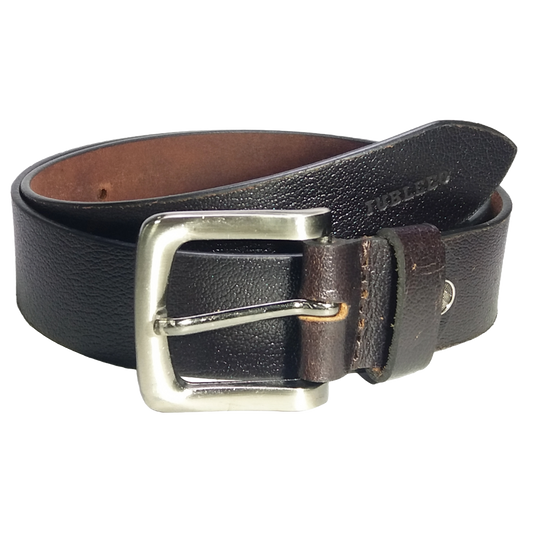 Jubleeo Leather Casual Brown Mens Belt