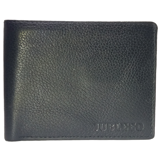 Jubleeo Leather Soft Black Pocket Mens Wallet