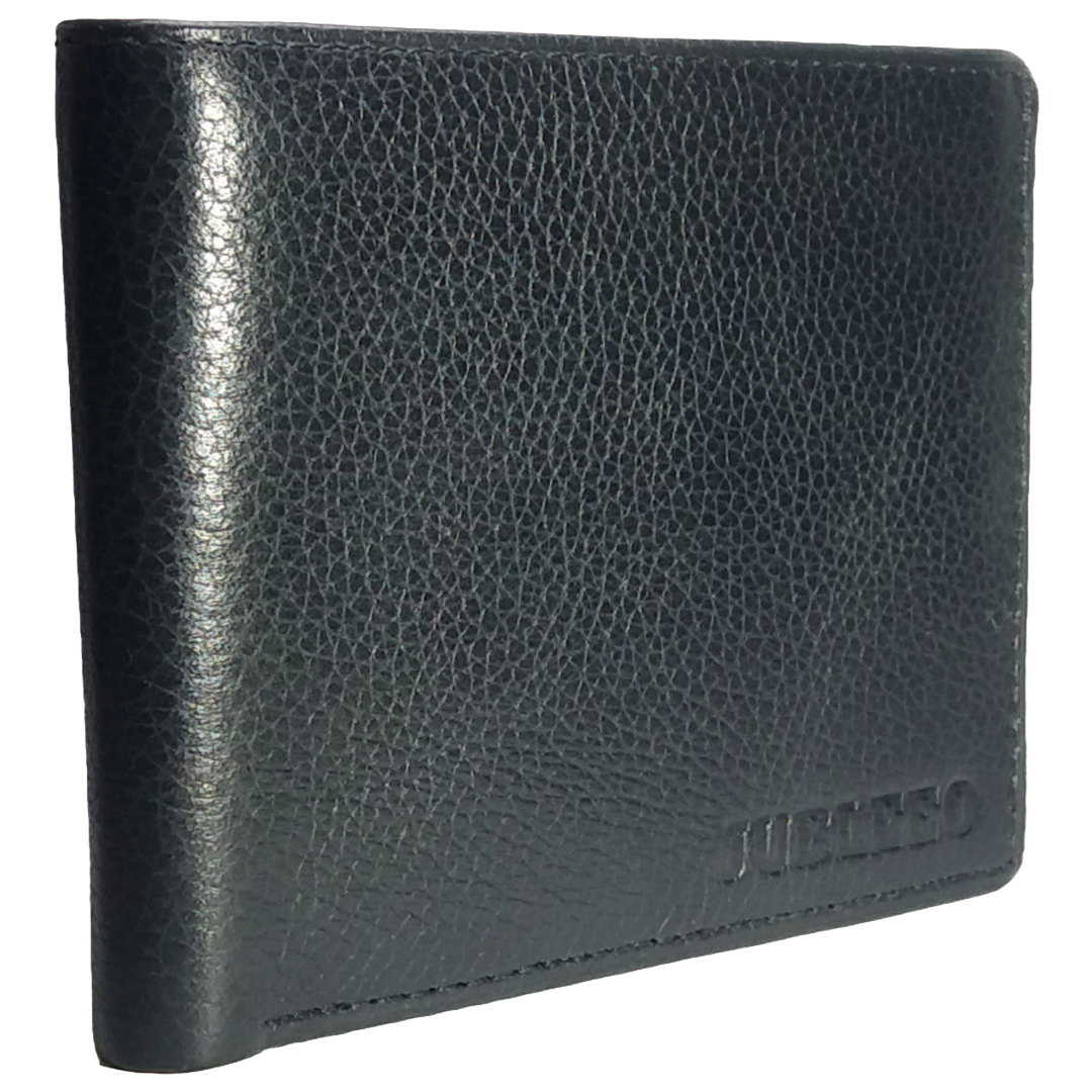Jubleeo Leather Soft Black Pocket Mens Wallet