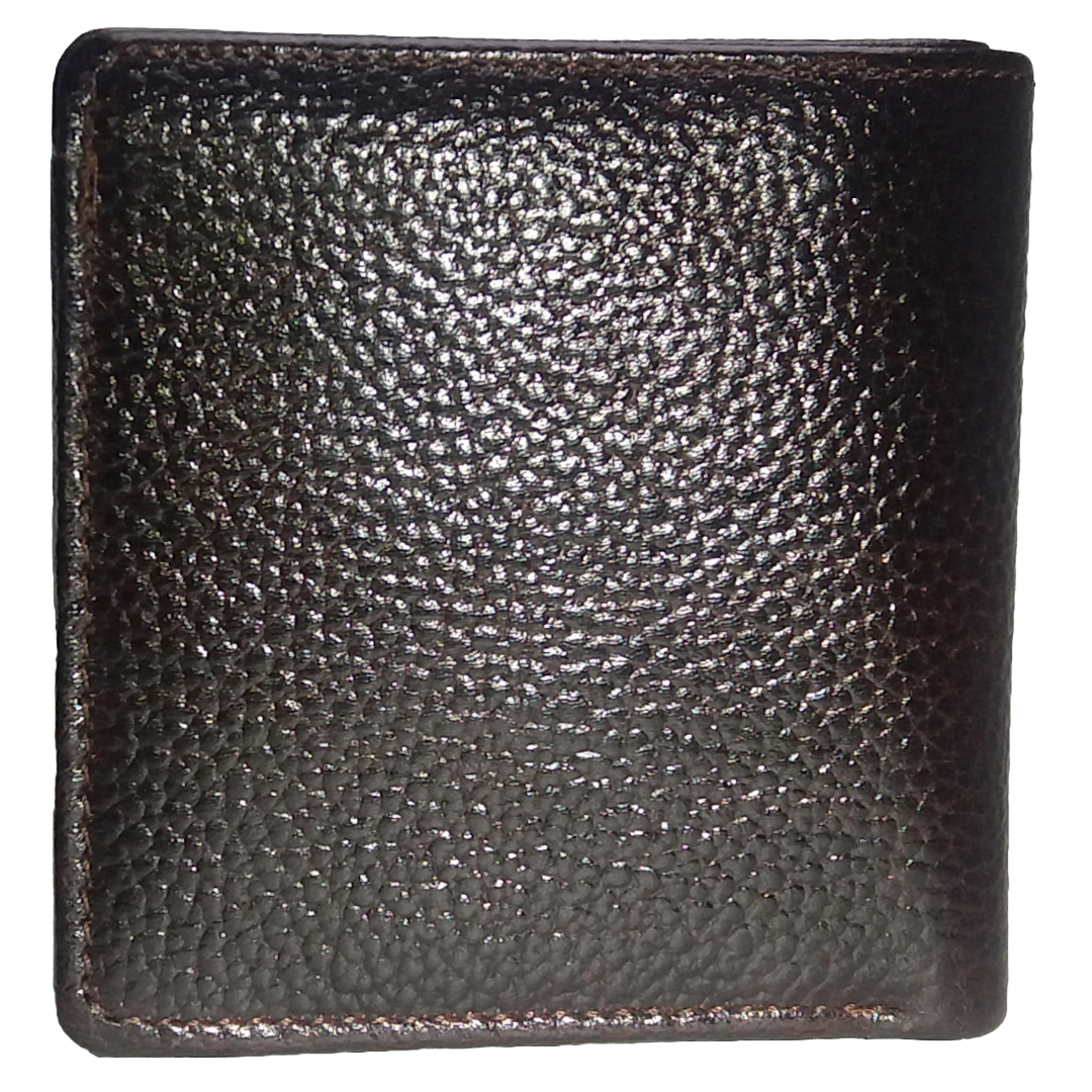 Jubleeo Leather Mini Brown Notecase For Men