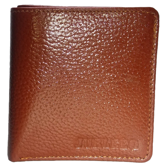 Jubleeo Leather Mini Tan Notecase For Men