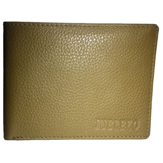 Jubleeo Leather Green Pocket Mens Wallet