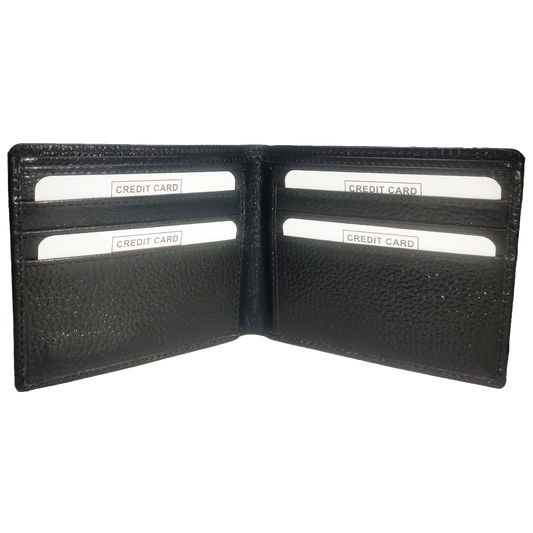 Jubleeo Leather Black Card Mens Wallet
