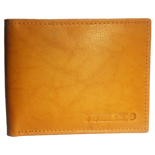 Jubleeo Leather Soft Tan Pocket Mens Wallet