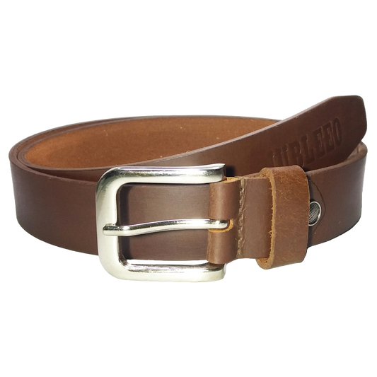 Jubleeo Leather Formal Black Mens Belt