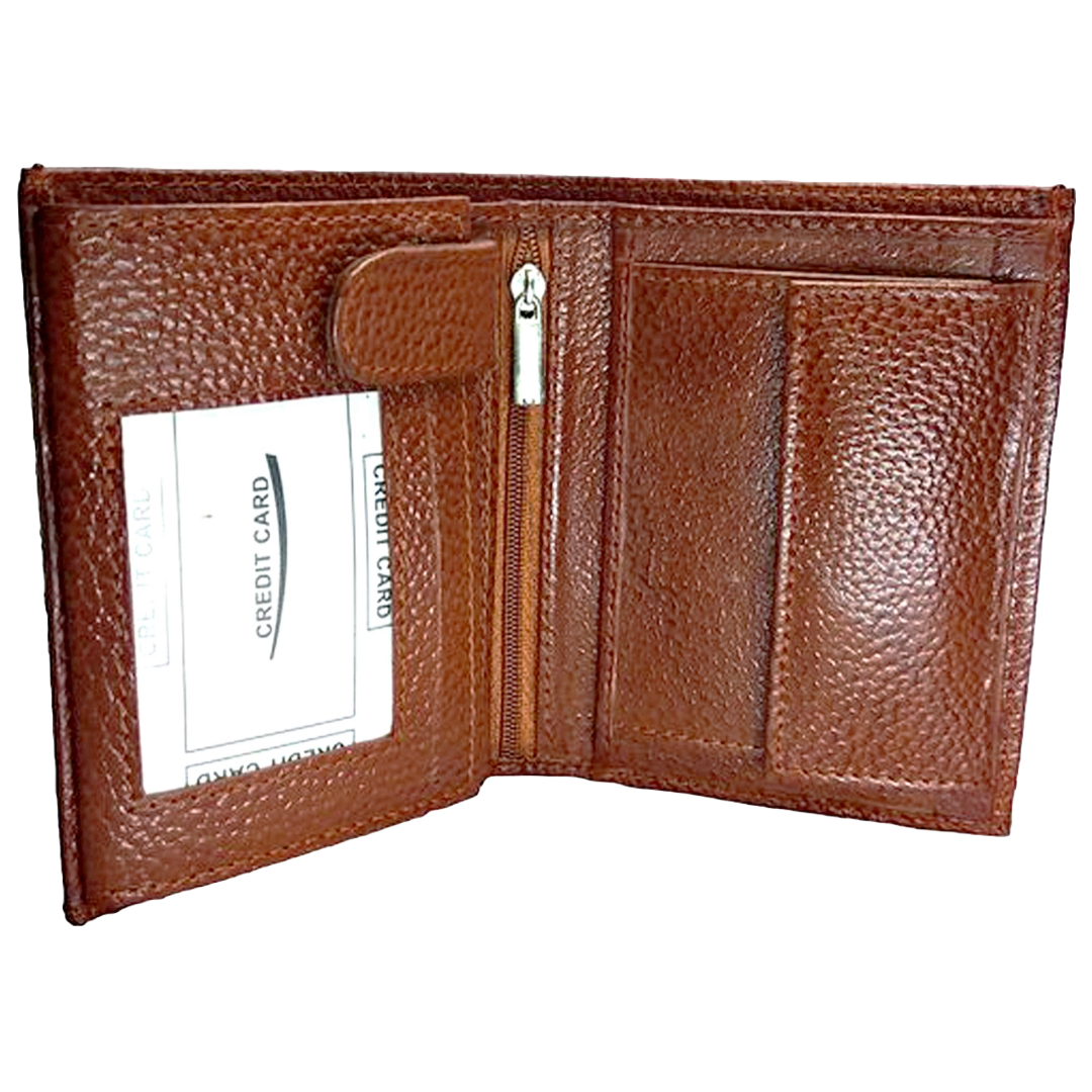 Jubleeo Leather Notecase Tan For Men
