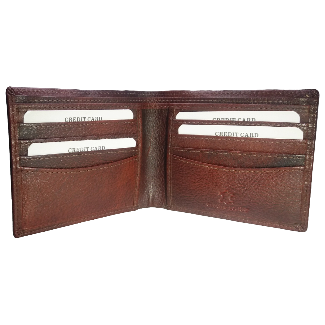 Jubleeo Leather Maroon Card Mens Wallet