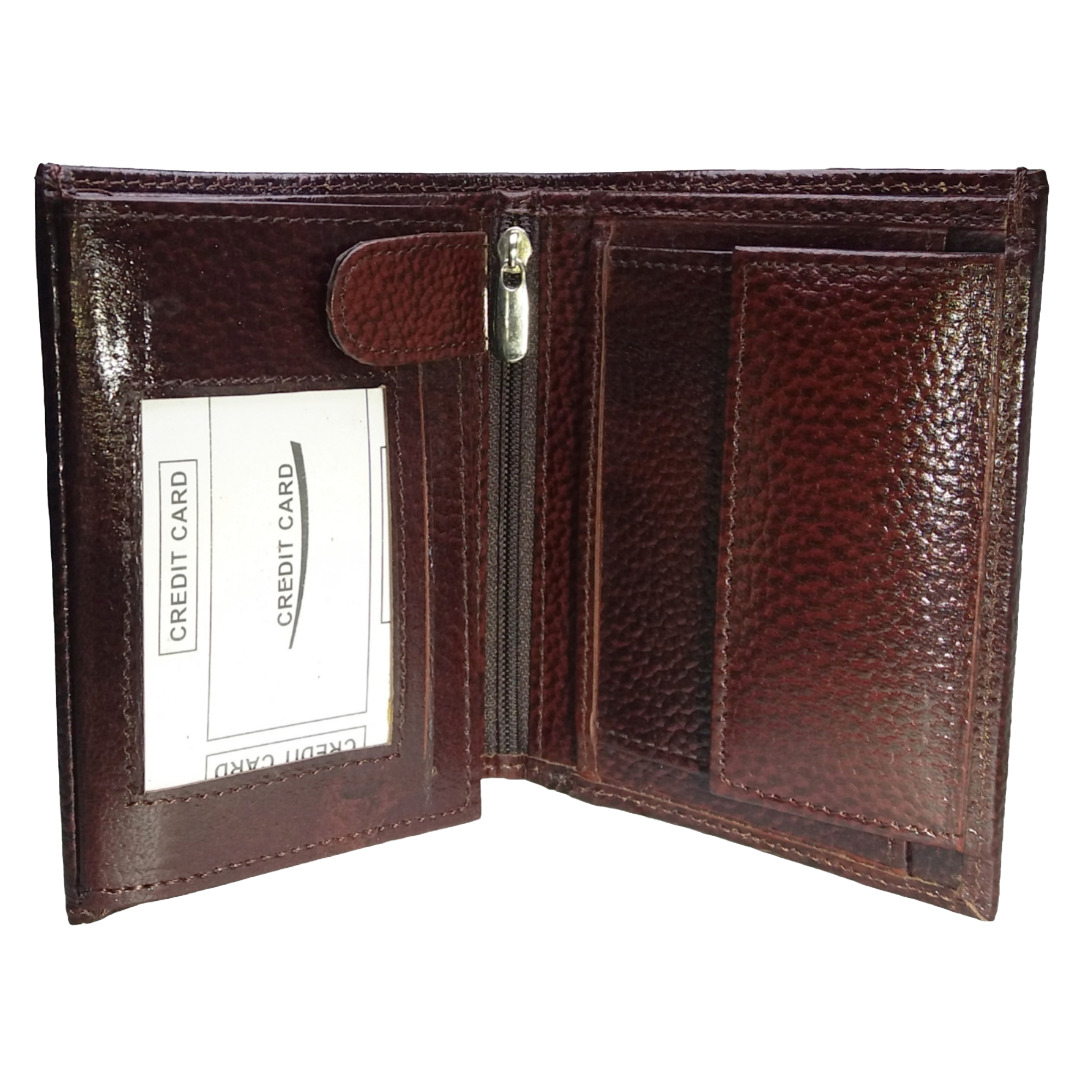 Jubleeo Leather Notecase Brown For Men