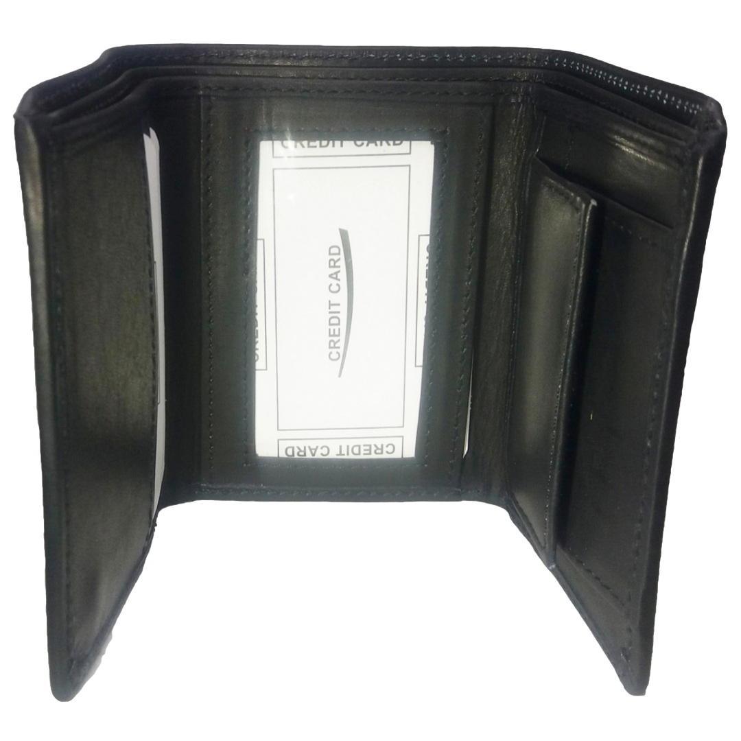 Jubleeo Leather Trifold Mens Wallet