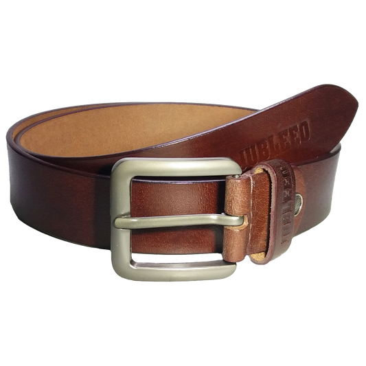 Jubleeo Leather Brown Mens Belt