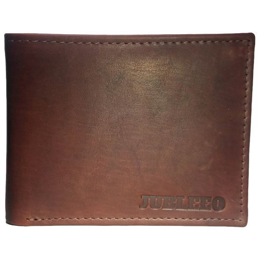 Jubleeo Leather Brown Pocket Mens Wallet
