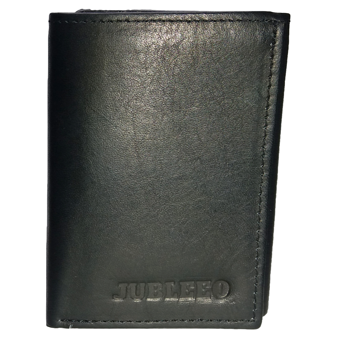 Jubleeo Leather Trifold Mens Wallet