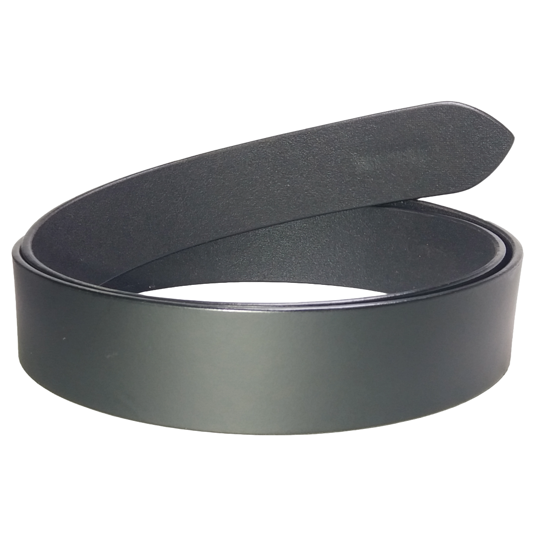 Jubleeo Leather Matte Black Belt For Men