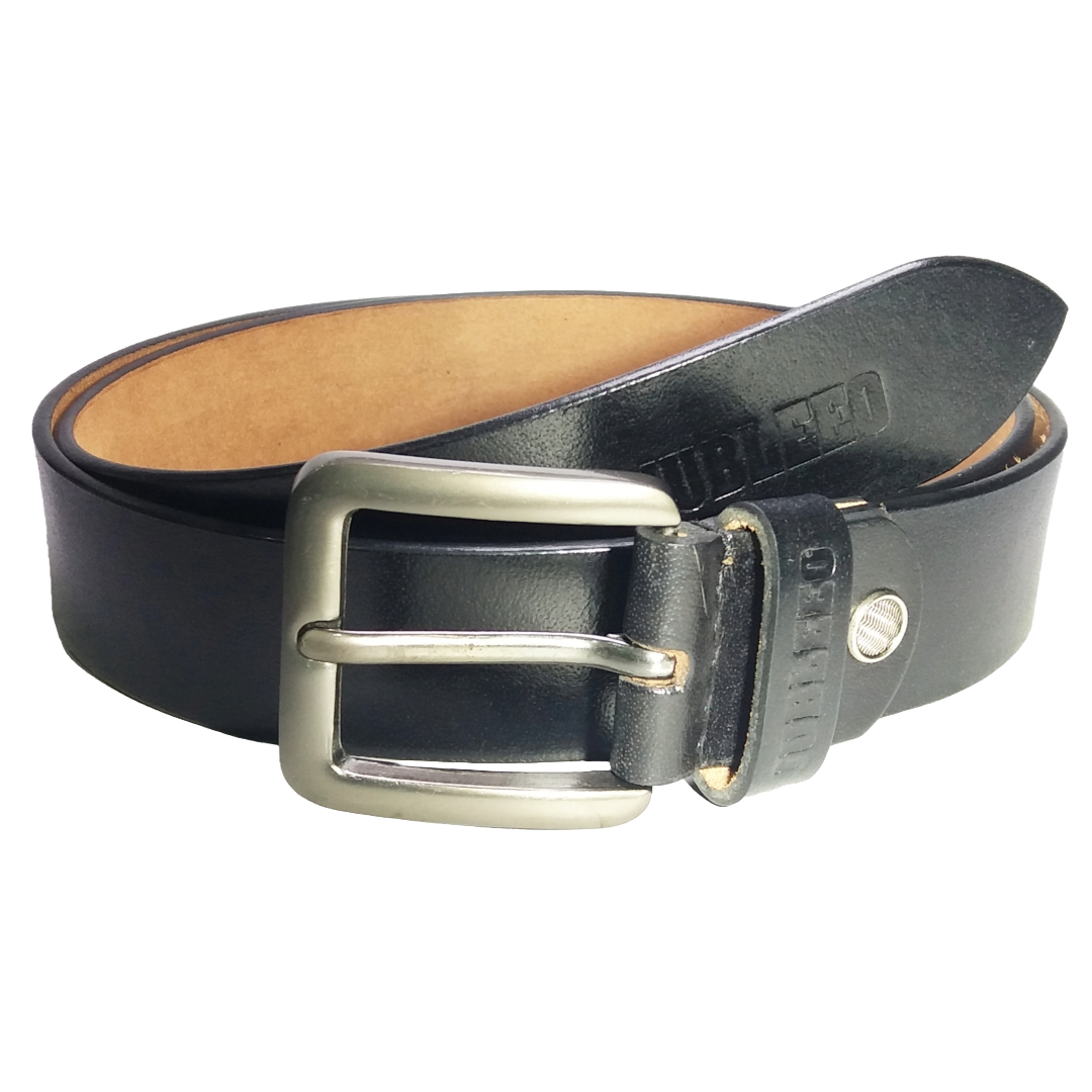 Jubleeo Leather Black Mens Belt