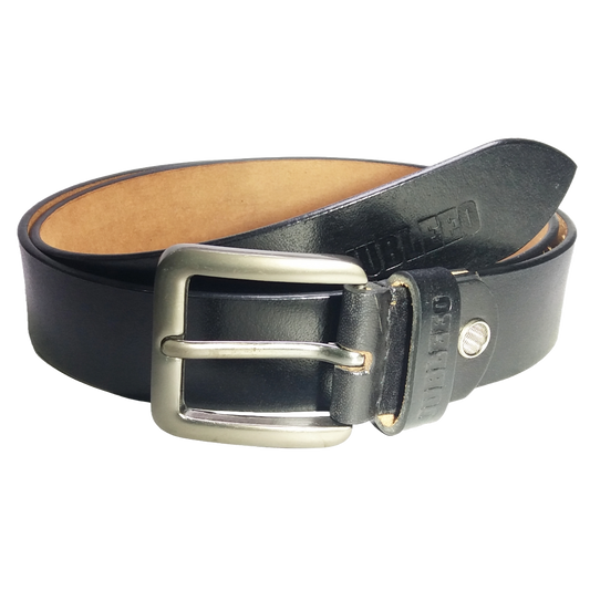 Jubleeo Leather Black Mens Belt