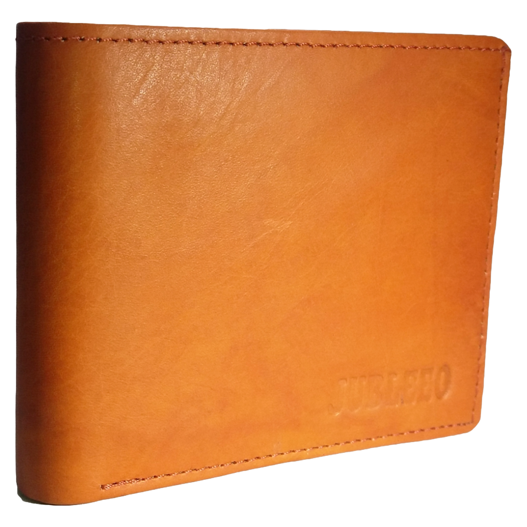 Jubleeo Leather Tan Pocket Mens Wallet